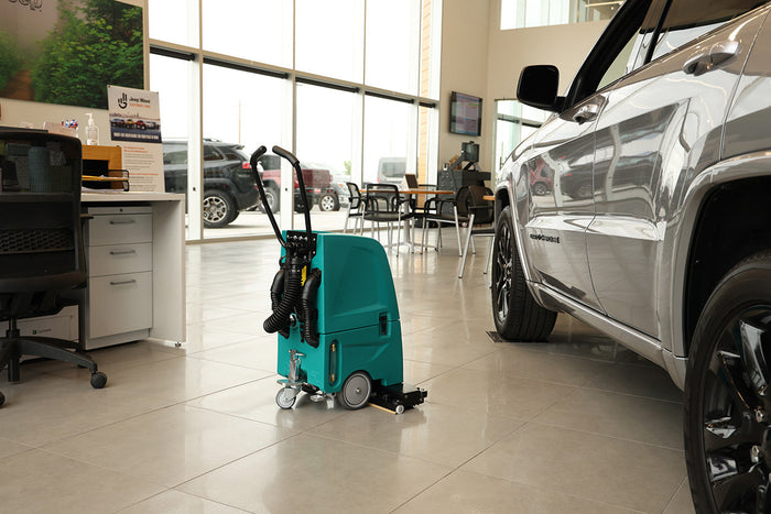 What is the Difference between a floor scrubber and a floor polisher?
