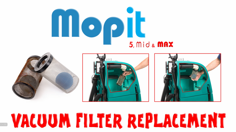 Mopit Vacuum Filter Screen Replacement Mopit 4, 4.5, 5, Mid, MAX