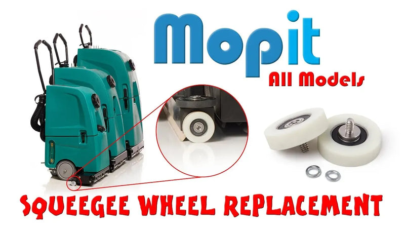 Squeegee Wheel Replacement - All Mopit Models