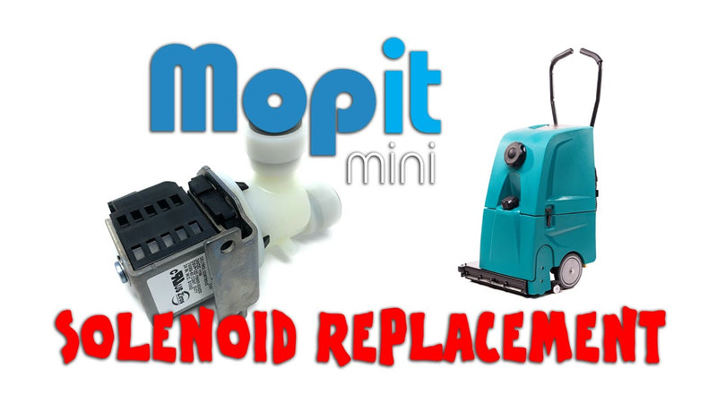 How to replace the water solenoid valve - Mopit mini