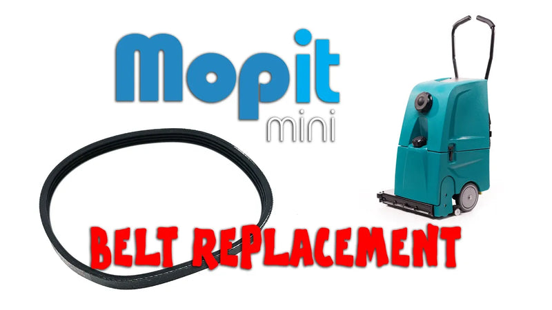 Mopit mini - How to replace the belt