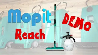 Mopit Floor Scrubber - Reach Tool Demo