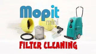 Mopit mini - How to clean the fresh water filter screen